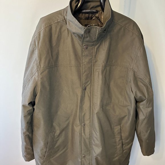 London Fog Men’s Green Parka - Picture 3 of 7
